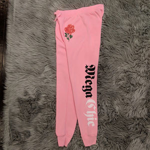 NWT - Wildfox pink "Mega Chic" Jack Jogger Pants